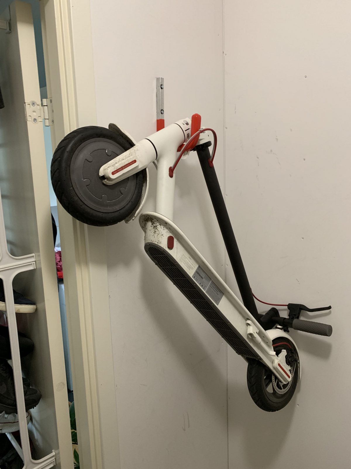 how to store electric scooter in an apartment